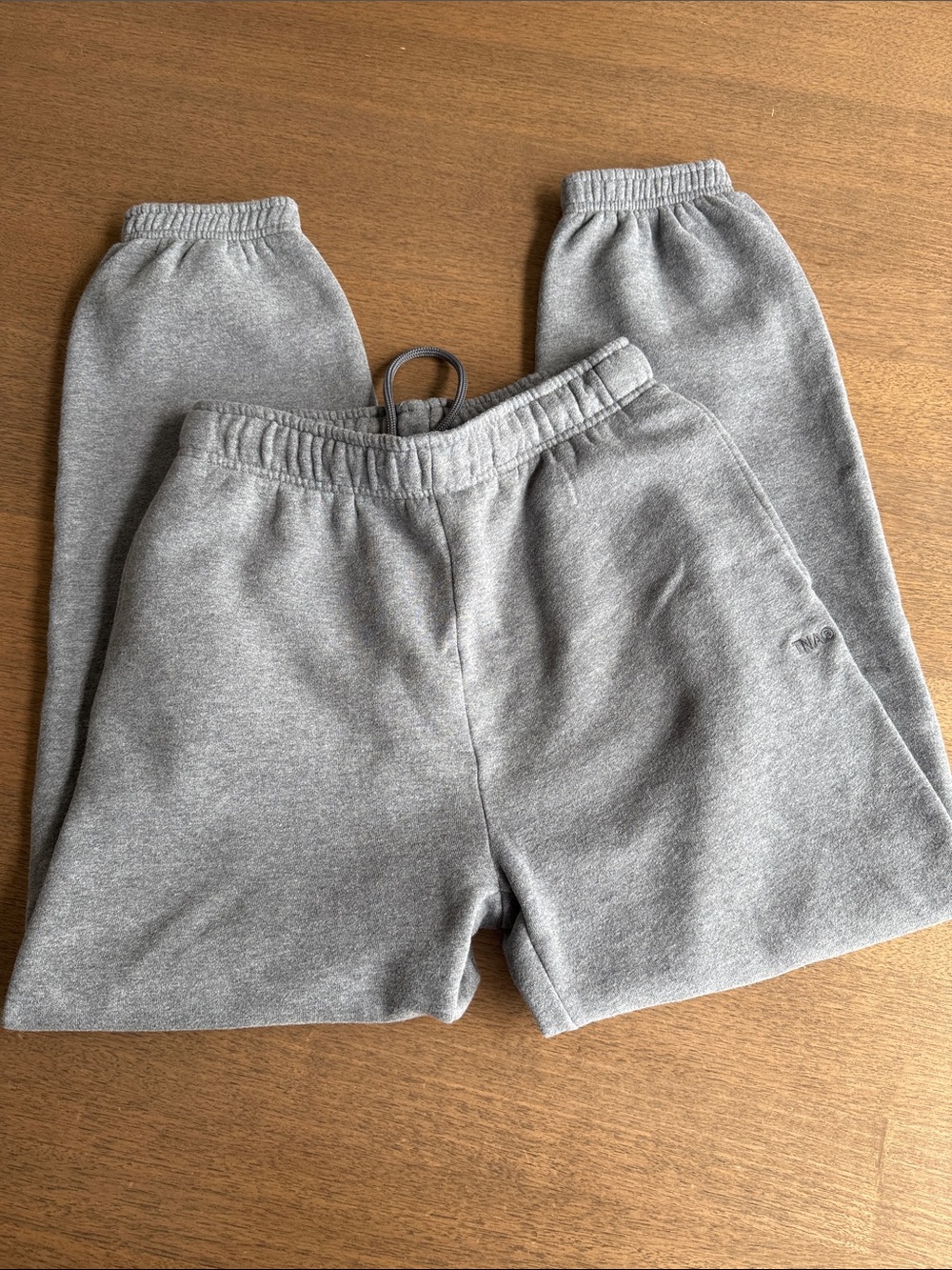 TNA Cozy fleece Mega Fit Gray Women's Track Joggers